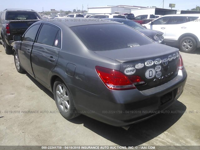 4T1BK36B57U214140 - 2007 TOYOTA AVALON XL/XLS/TOURING/LIMITED GRAY photo 3