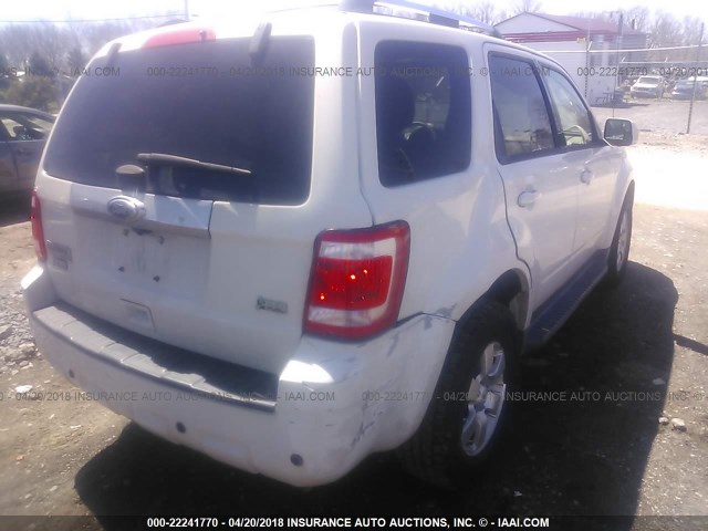 1FMCU9EG4BKB28806 - 2011 FORD ESCAPE LIMITED WHITE photo 6