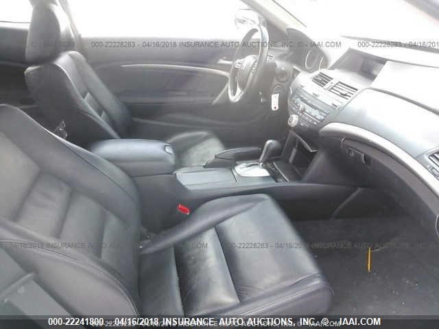 1HGCS1B89AA004819 - 2010 HONDA ACCORD EXL GRAY photo 5