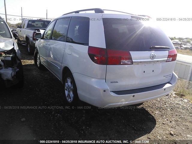 5TDBA22C94S003765 - 2004 TOYOTA SIENNA XLE/XLE LIMITED WHITE photo 3