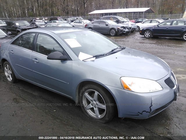 1G2ZF58B174277661 - 2007 PONTIAC G6 VALUE LEADER/BASE Light Blue photo 1