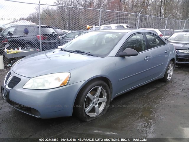 1G2ZF58B174277661 - 2007 PONTIAC G6 VALUE LEADER/BASE Light Blue photo 2