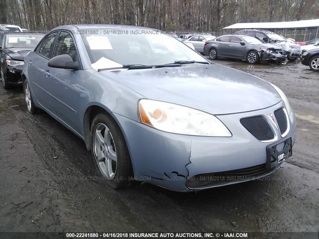 1G2ZF58B174277661 - 2007 PONTIAC G6 VALUE LEADER/BASE Light Blue photo 6