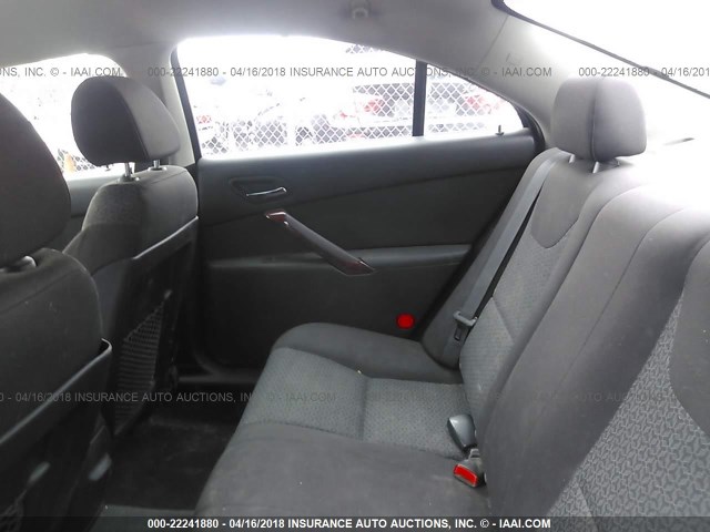 1G2ZF58B174277661 - 2007 PONTIAC G6 VALUE LEADER/BASE Light Blue photo 8