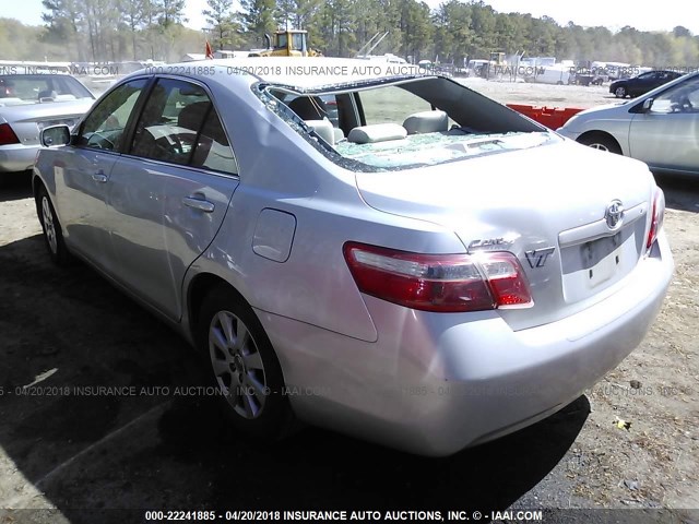 4T1BE46K17U551269 - 2007 TOYOTA CAMRY NEW GENERAT CE/LE/XLE/SE SILVER photo 3