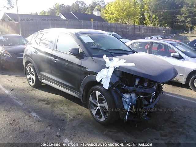 KM8J33A24HU516150 - 2017 HYUNDAI TUCSON LIMITED/SPORT AND ECO/SE BLACK photo 1