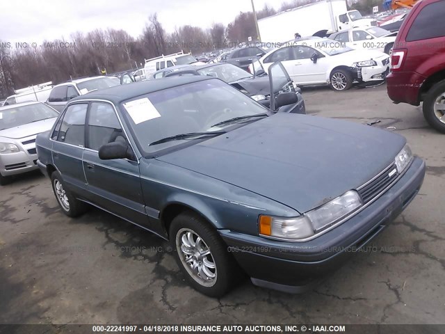 1YVGD22B5M5107903 - 1991 MAZDA 626 DX/LX GREEN photo 1