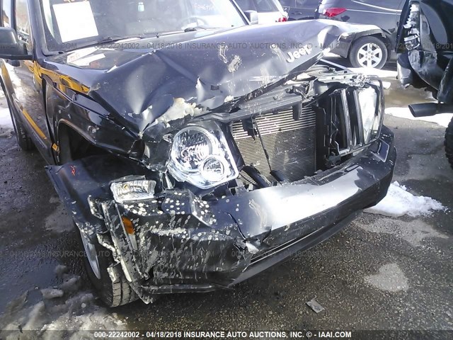 1J8GN28K99W539480 - 2009 JEEP LIBERTY SPORT 黑色 照片 6