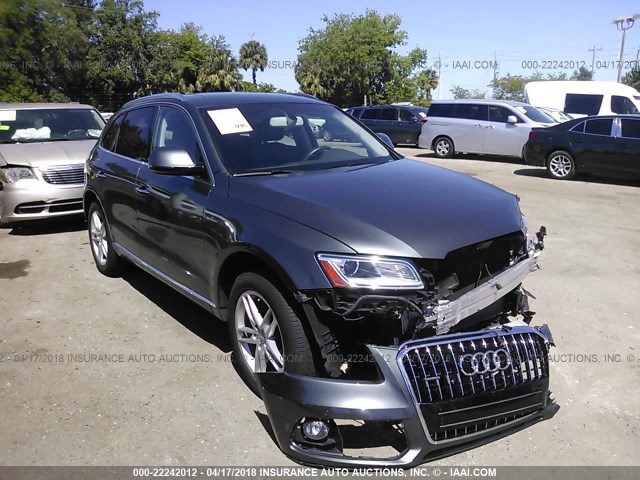 WA1L2AFP9HA021222 - 2017 AUDI Q5 PREMIUM PLUS GRAY photo 1