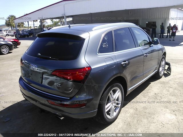 WA1L2AFP9HA021222 - 2017 AUDI Q5 PREMIUM PLUS GRAY photo 4