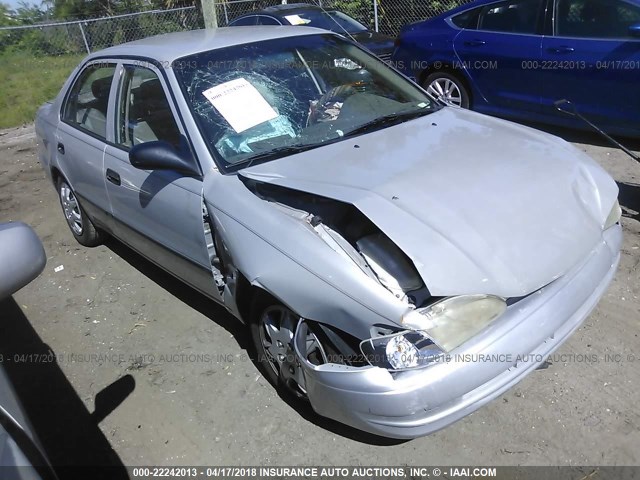 1NXBR12E7XZ240979 - 1999 TOYOTA COROLLA VE/CE/LE SILVER photo 1