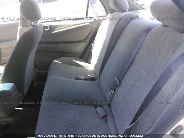 1NXBR12E7XZ240979 - 1999 TOYOTA COROLLA VE/CE/LE 银色 照片 8