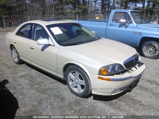 1LNHM86S22Y689814 - 2002 LINCOLN LS CREAM photo 1