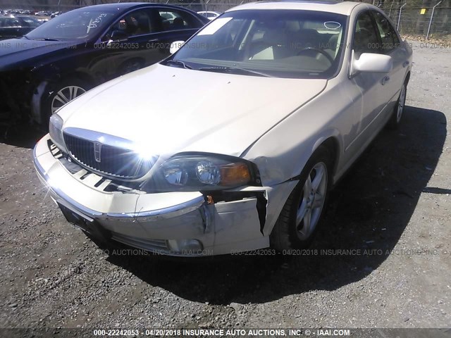 1LNHM86S22Y689814 - 2002 LINCOLN LS CREAM photo 6