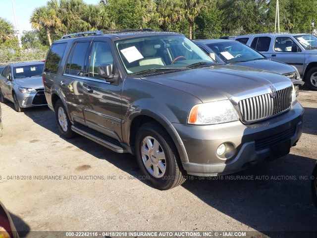 5LMFU27R04LJ13118 - 2004 LINCOLN NAVIGATOR BROWN photo 1
