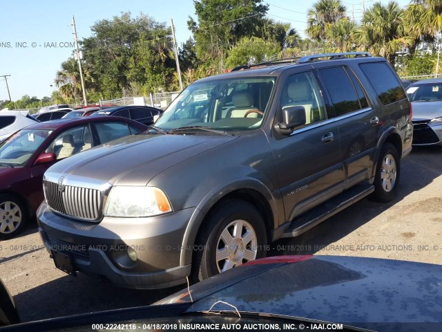 5LMFU27R04LJ13118 - 2004 LINCOLN NAVIGATOR BROWN photo 2