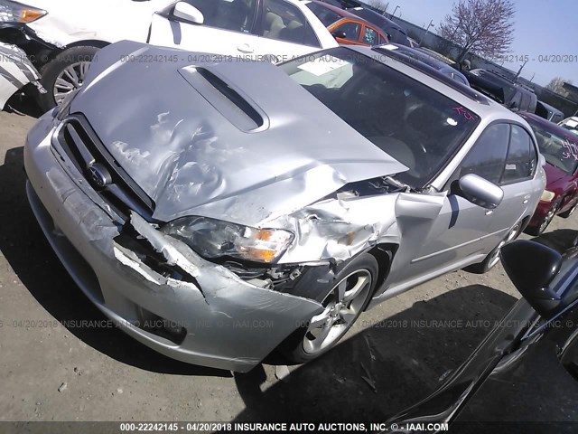 4S3BL676254202500 - 2005 SUBARU LEGACY GT LIMITED SILVER photo 2