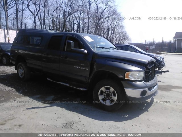 3D7KU28W73G861652 - 2003 DODGE RAM 2500 ST/SLT 灰色 照片 1
