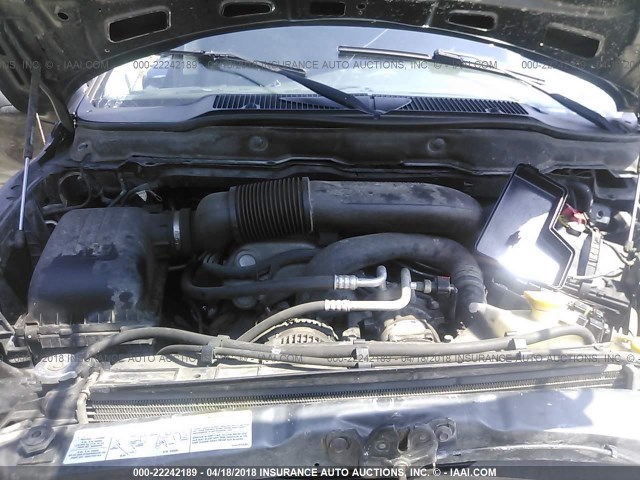 3D7KU28W73G861652 - 2003 DODGE RAM 2500 ST/SLT 灰色 照片 10