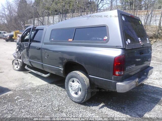 3D7KU28W73G861652 - 2003 DODGE RAM 2500 ST/SLT 灰色 照片 3
