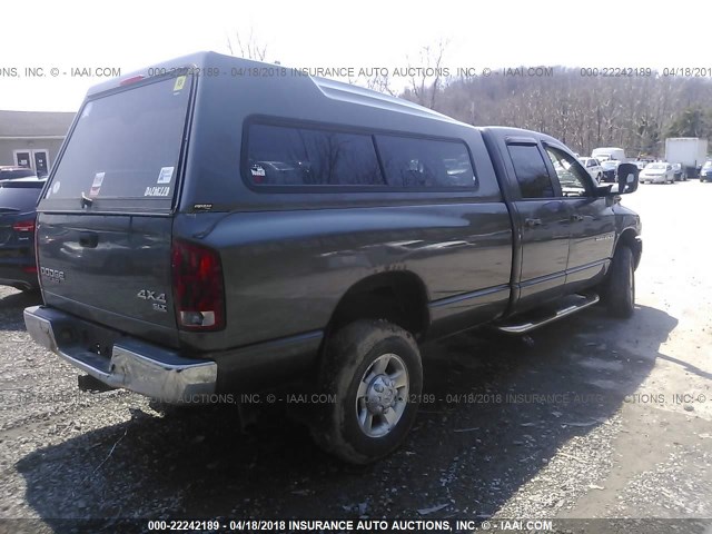 3D7KU28W73G861652 - 2003 DODGE RAM 2500 ST/SLT 灰色 照片 4