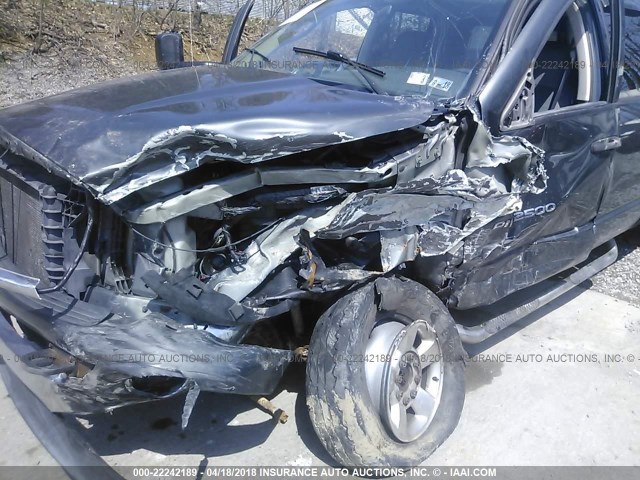 3D7KU28W73G861652 - 2003 DODGE RAM 2500 ST/SLT 灰色 照片 6