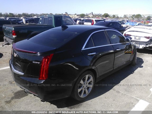 1G6AB5RX9G0126303 - 2016 CADILLAC ATS LUXURY BLACK photo 4