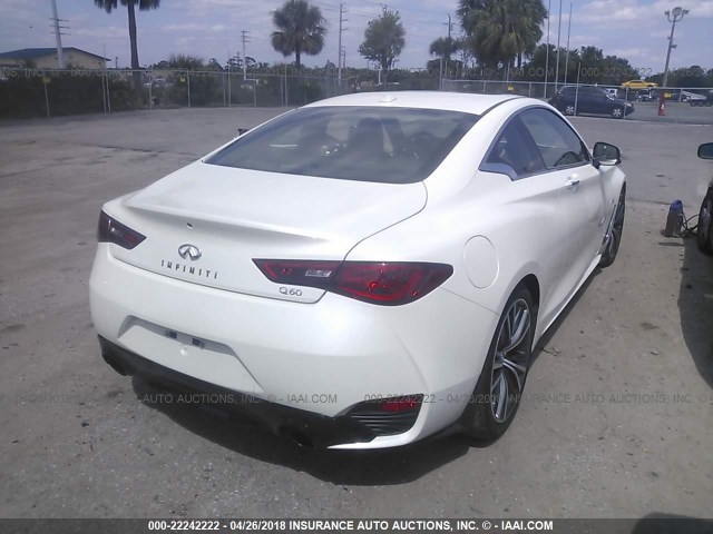 JN1EV7EK2HM362428 - 2017 INFINITI Q60 PREMIUM/SPORT WHITE photo 4