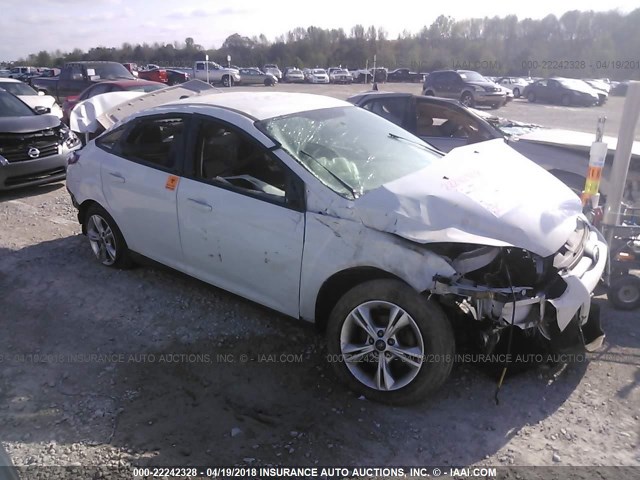 1FADP3F24EL165682 - 2014 FORD FOCUS SE WHITE photo 1