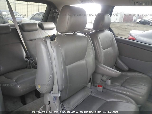 5TDZA23C15S358248 - 2005 TOYOTA SIENNA CE/LE GRAY photo 8