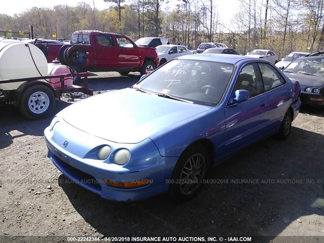 JH4DB7655YS001473 - 2000 ACURA INTEGRA LS BLUE photo 2