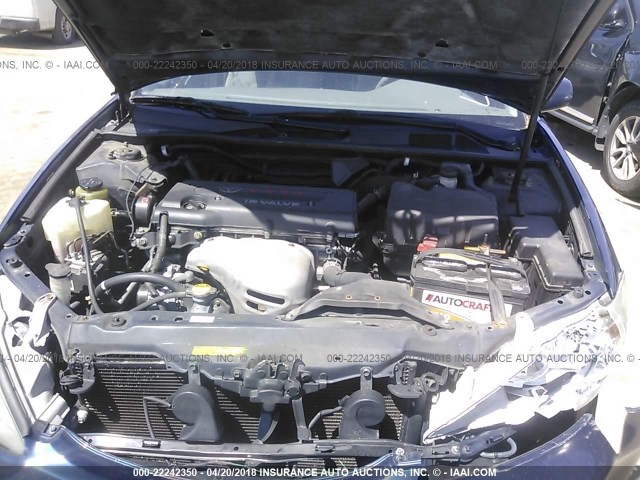 4T1BE30K35U090673 - 2005 TOYOTA CAMRY LE/XLE/SE ლურჯი ფოტო 10