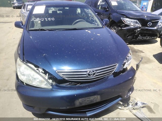 4T1BE30K35U090673 - 2005 TOYOTA CAMRY LE/XLE/SE ლურჯი ფოტო 6