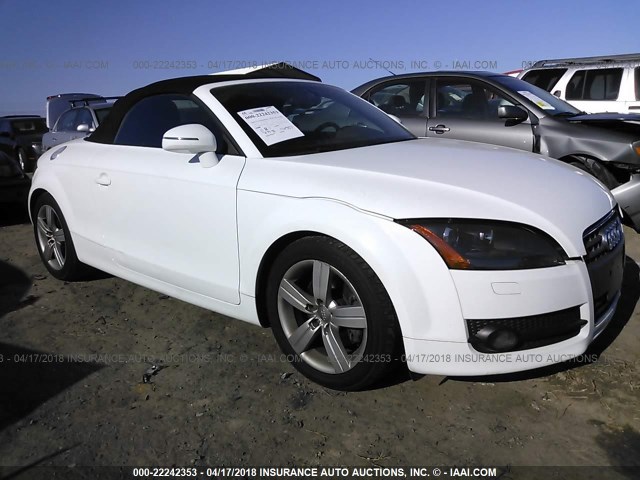 TRUMF38J181040632 - 2008 AUDI TT 2.0T WHITE photo 1