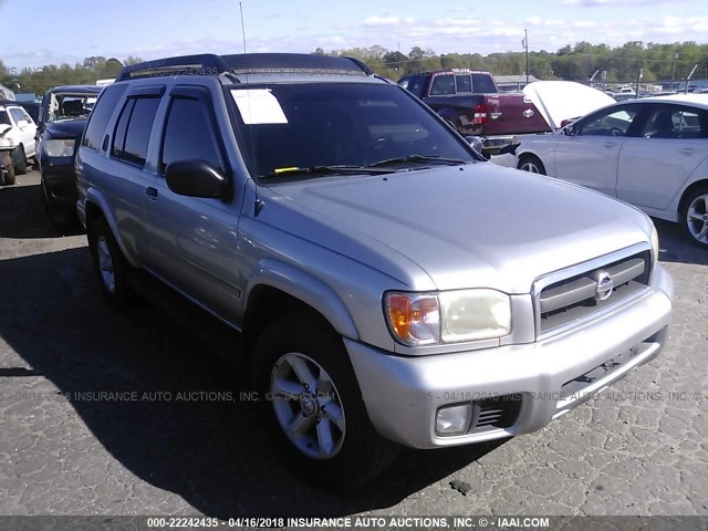 JN8DR09Y54W914834 - 2004 NISSAN PATHFINDER LE/SE SILVER photo 1