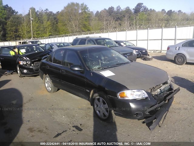 3N1CB51D86L515560 - 2006 NISSAN SENTRA 1.8/1.8S BLACK photo 1