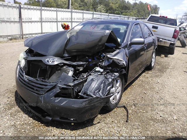 4T4BE46K48R021238 - 2008 TOYOTA CAMRY CE/LE/XLE/SE GRAY photo 2