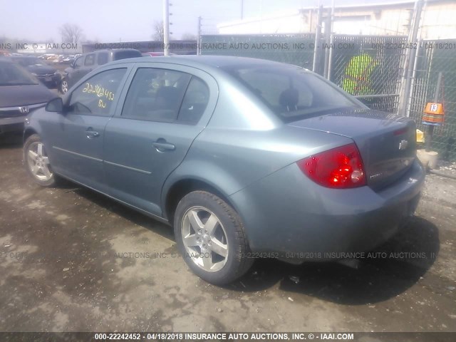 1G1AF5F51A7190234 - 2010 CHEVROLET COBALT 2LT GREEN photo 3