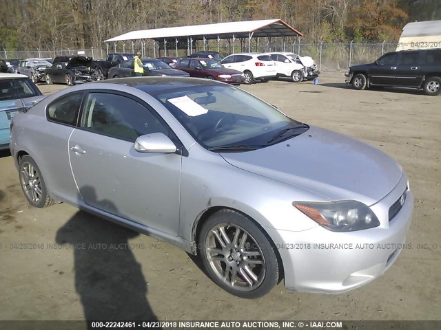 JTKDE3B78A0311863 - 2010 TOYOTA SCION TC SILVER photo 1