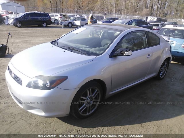 JTKDE3B78A0311863 - 2010 TOYOTA SCION TC 银色 照片 2