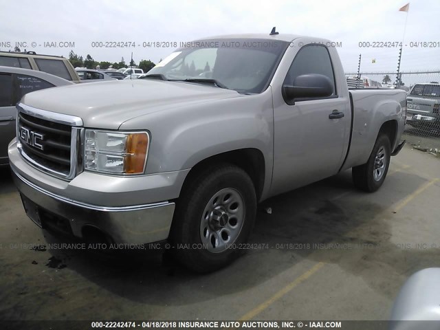 1GTEC14C67Z546668 - 2007 GMC NEW SIERRA C1500 TAN photo 2