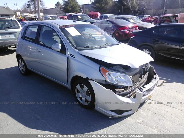 KL1TD6DE5AB135241 - 2010 CHEVROLET AVEO LS/LT 银色 照片 1