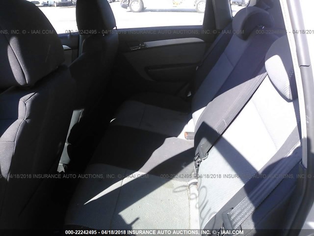 KL1TD6DE5AB135241 - 2010 CHEVROLET AVEO LS/LT 银色 照片 8