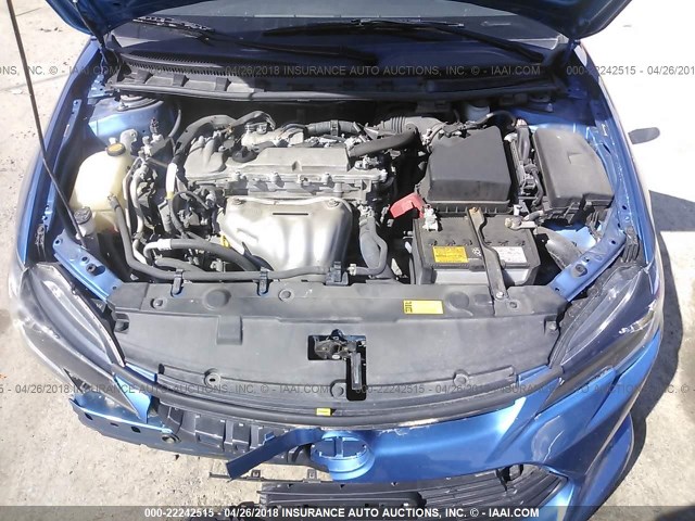 JTKJF5C74E3069135 - 2014 TOYOTA SCION TC 蓝色 照片 10
