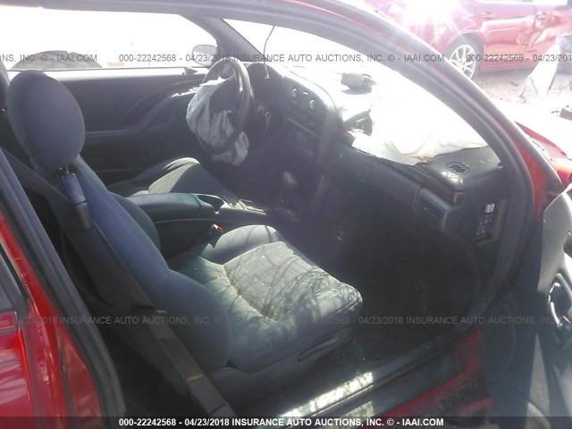 2G1WW12MXX9286995 - 1999 CHEVROLET MONTE CARLO LS RED photo 5