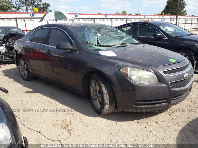 1G1ZA5E01A4111461 - 2010 CHEVROLET MALIBU LS 灰色 照片 1