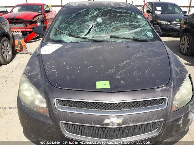 1G1ZA5E01A4111461 - 2010 CHEVROLET MALIBU LS 灰色 照片 6