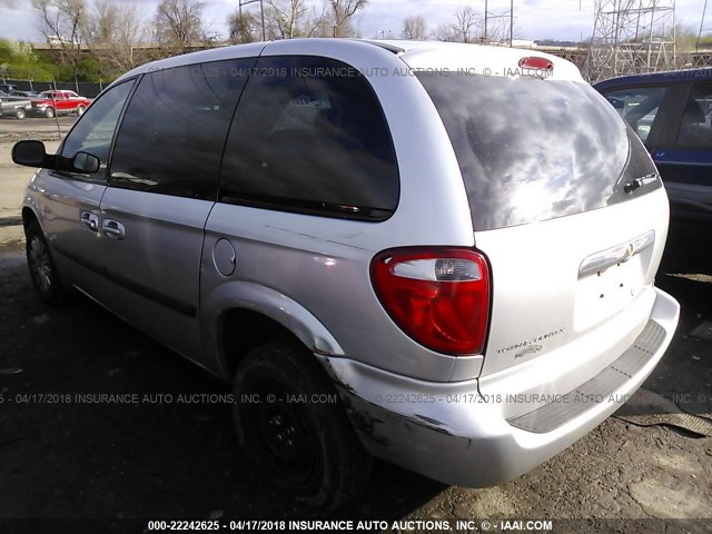 1A4GP45R76B504772 - 2006 CHRYSLER TOWN & COUNTRY  SILVER photo 3