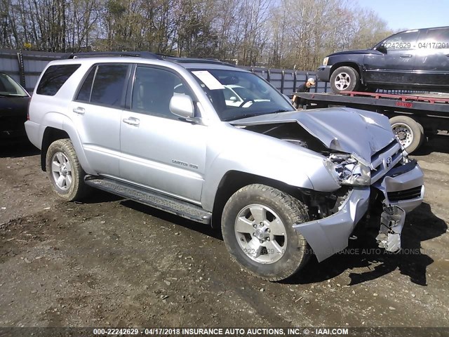 JTEBT17R850047497 - 2005 TOYOTA 4RUNNER LIMITED SILVER photo 1