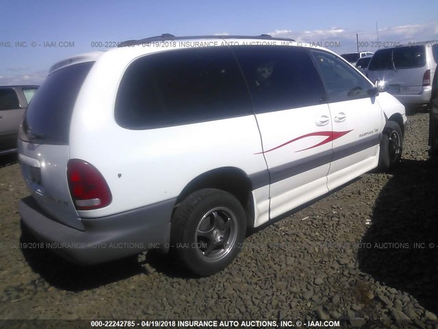 2B4GP44R4XR172037 - 1999 DODGE GRAND CARAVAN SE/SPORT WHITE photo 4